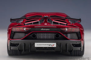 LAMBORGHINI AVENTADOR SVJ 2018 ROSSO EFESTO - RED MET