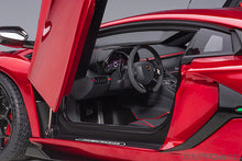 Indlæs billede til gallerivisning LAMBORGHINI AVENTADOR SVJ 2018 ROSSO EFESTO - RED MET