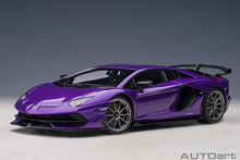 Indlæs billede til gallerivisning Lamborghini Aventador SVJ, viola pasifae 1:18