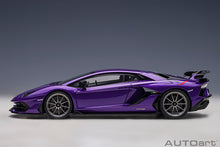 Indlæs billede til gallerivisning Lamborghini Aventador SVJ, viola pasifae 1:18