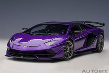 Indlæs billede til gallerivisning Lamborghini Aventador SVJ, viola pasifae 1:18