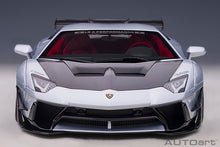 Indlæs billede til gallerivisning LIBERTY WALK LB-WORKS 2018 LAMBORGHINI AVENTADOR LIMITED SILVER 1:18