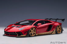 Indlæs billede til gallerivisning Liberty Walk Lamborghini Aventador, hyper red/gold accents 1:18