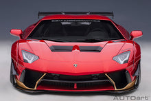 Indlæs billede til gallerivisning Liberty Walk Lamborghini Aventador, hyper red/gold accents 1:18