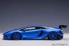 Indlæs billede til gallerivisning Liberty Walk Lamborghini Aventador, hyper blue 1:18