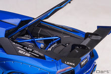 Indlæs billede til gallerivisning Liberty Walk Lamborghini Aventador, hyper blue 1:18
