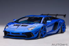 Indlæs billede til gallerivisning Liberty Walk Lamborghini Aventador, hyper blue 1:18