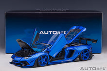 Indlæs billede til gallerivisning Liberty Walk Lamborghini Aventador, hyper blue 1:18