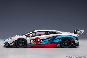 LAMBORGHINI AVENTADOR LIBERTY WALK MARTINI LIVERY 2017 MARTINI WHITE RED