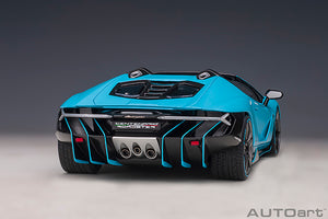 LAMBORGHINI CENTENARIO ROADSTER 2016 BLU CEPHEUS PEARL BLUE