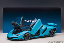 Indlæs billede til gallerivisning LAMBORGHINI CENTENARIO ROADSTER 2016 BLU CEPHEUS PEARL BLUE