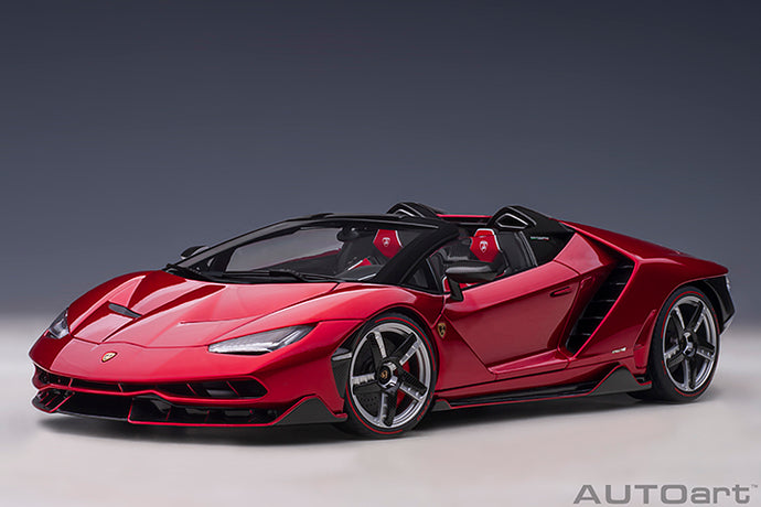 LAMBORGHINI CENTENARIO ROADSTER 2016 ROSSO EFESTO RED MET