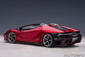 LAMBORGHINI CENTENARIO ROADSTER 2016 ROSSO EFESTO RED MET