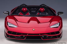 Indlæs billede til gallerivisning LAMBORGHINI CENTENARIO ROADSTER 2016 ROSSO EFESTO RED MET