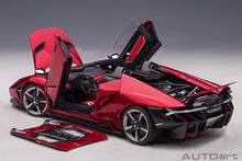 Indlæs billede til gallerivisning LAMBORGHINI CENTENARIO ROADSTER 2016 ROSSO EFESTO RED MET