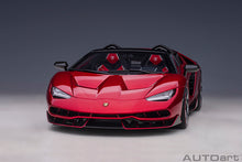 Indlæs billede til gallerivisning LAMBORGHINI CENTENARIO ROADSTER 2016 ROSSO EFESTO RED MET