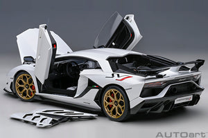 LAMBORGHINI AVENTADOR SVJ 2018 WHITE