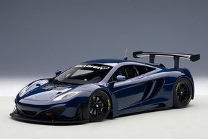 McLAREN MP4-12C GT3 STREET 2011 AZURE BLUE MET