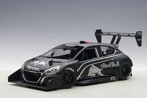 Peugeot 208 T16 Pikes Peak Presentation Car, black-grey 1:18