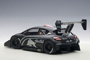 Peugeot 208 T16 Pikes Peak Presentation Car, black-grey 1:18