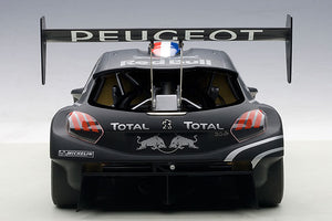 Peugeot 208 T16 Pikes Peak Presentation Car, black-grey 1:18