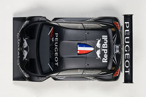 Peugeot 208 T16 Pikes Peak Presentation Car, black-grey 1:18