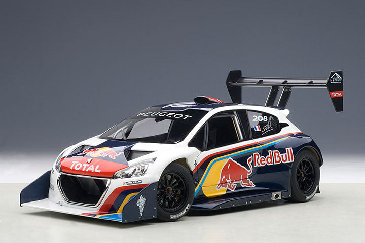 Peugeot 208 T16 Pikes Peak Winner Loeb, blue/red/white 1:18