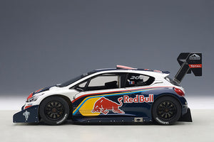 Peugeot 208 T16 Pikes Peak Winner Loeb, blue/red/white 1:18