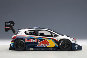 Peugeot 208 T16 Pikes Peak Winner Loeb, blue/red/white 1:18