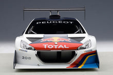 Indlæs billede til gallerivisning Peugeot 208 T16 Pikes Peak Winner Loeb, blue/red/white 1:18