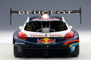 Peugeot 208 T16 Pikes Peak Winner Loeb, blue/red/white 1:18