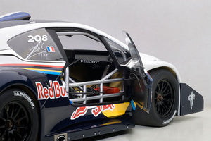 Peugeot 208 T16 Pikes Peak Winner Loeb, blue/red/white 1:18