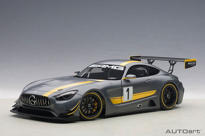 2015 Mercedes-AMG GT3 Presentation Car, grey 1:18