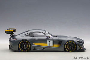 2015 Mercedes-AMG GT3 Presentation Car, grey 1:18
