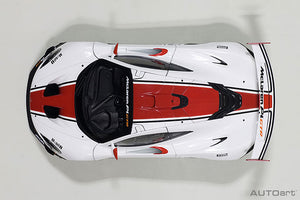 McLAREN P1 GTR N 0 2015 YELLOW GREEN STRIPES