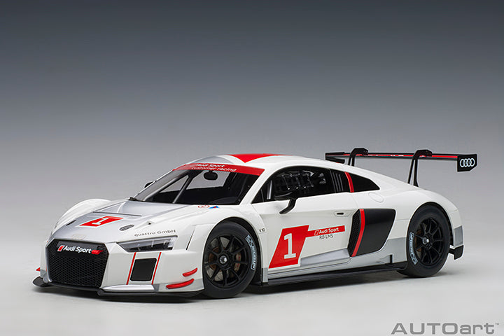 AUDI R8 LMS FIA GT GT3 N 1 GENEVE PRESS 2016 WHITE RED