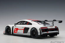 Indlæs billede til gallerivisning AUDI R8 LMS FIA GT GT3 N 1 GENEVE PRESS 2016 WHITE RED