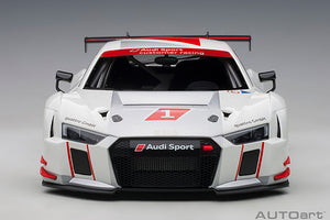 AUDI R8 LMS FIA GT GT3 N 1 GENEVE PRESS 2016 WHITE RED