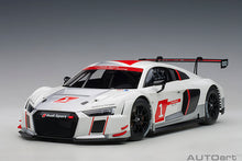 Indlæs billede til gallerivisning AUDI R8 LMS FIA GT GT3 N 1 GENEVE PRESS 2016 WHITE RED