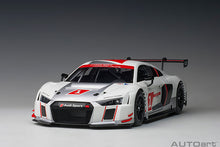 Indlæs billede til gallerivisning AUDI R8 LMS FIA GT GT3 N 1 GENEVE PRESS 2016 WHITE RED