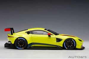 ASTON MARTIN VANTAGE GTE PRESS 24h LE MANS 2018 YELLOW