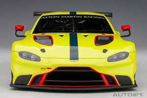 ASTON MARTIN VANTAGE GTE PRESS 24h LE MANS 2018 YELLOW