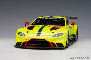 ASTON MARTIN VANTAGE GTE PRESS 24h LE MANS 2018 YELLOW