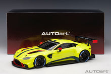 Indlæs billede til gallerivisning ASTON MARTIN VANTAGE GTE PRESS 24h LE MANS 2018 YELLOW