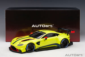 ASTON MARTIN VANTAGE GTE PRESS 24h LE MANS 2018 YELLOW