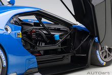 Indlæs billede til gallerivisning FORD USA GT LE MANS PLAIN BODY VERSION 2019 BLUE