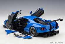 Indlæs billede til gallerivisning FORD USA GT LE MANS PLAIN BODY VERSION 2019 BLUE