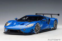 Indlæs billede til gallerivisning FORD USA GT LE MANS PLAIN BODY VERSION 2019 BLUE
