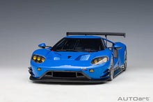 Indlæs billede til gallerivisning FORD USA GT LE MANS PLAIN BODY VERSION 2019 BLUE