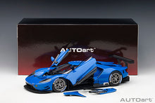 Indlæs billede til gallerivisning FORD USA GT LE MANS PLAIN BODY VERSION 2019 BLUE